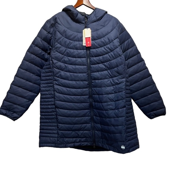 Wind River Puffer Navy Blue Jacket Size XXL NWT - Picture 3 of 14